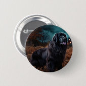 Newfoundland Halloween Scary Ronde Button 5,7 Cm (Voorkant /achterkant)