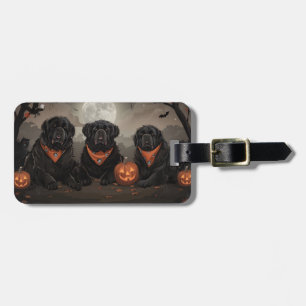 Newfoundland Halloween Spokenstering Bagagelabel