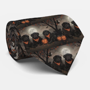 Newfoundland Halloween Spooky Stropdas