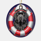 Newfoundland Het schipper Ornament (Links)