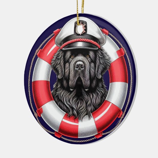 Newfoundland Het schipper Ornament (Links)