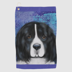 Newfoundland-hond Golfhanddoek