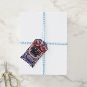 Newfoundland-hond Valentijnsdag Cadeaulabel (Met Touw)