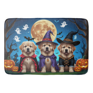 Newfoundland Honden Pompoen Halloween Grappig Badmat