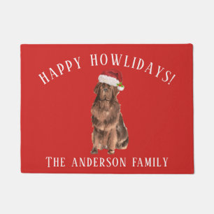 Newfoundland Kerst Deurmat