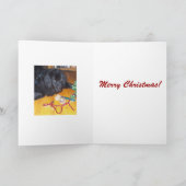 Newfoundland Kerst Kaart (Binnen)