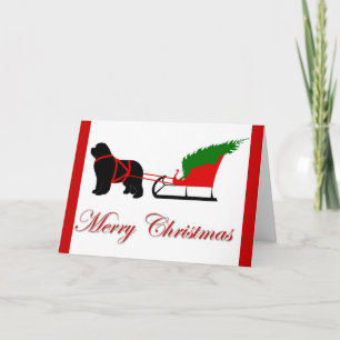 Newfoundland Kerst Kaart