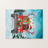 Newfoundland Kerst Legpuzzel (Horizontaal)