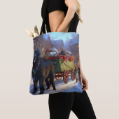 Newfoundland Kerstfeest Seizoen Draagtas (Dichtbij)