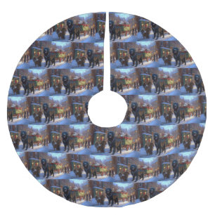 Newfoundland Kerstfeest Seizoen Kerstboom Rok