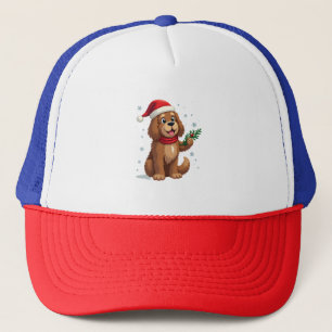 Newfoundland Kerstman Hoed Trucker Pet