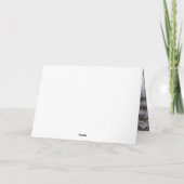 Newfoundland laat het sneeuwen Kerstmis Kaart (Achterkant)