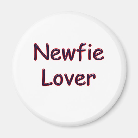 Newfoundland Lover Magneet (Voorkant)