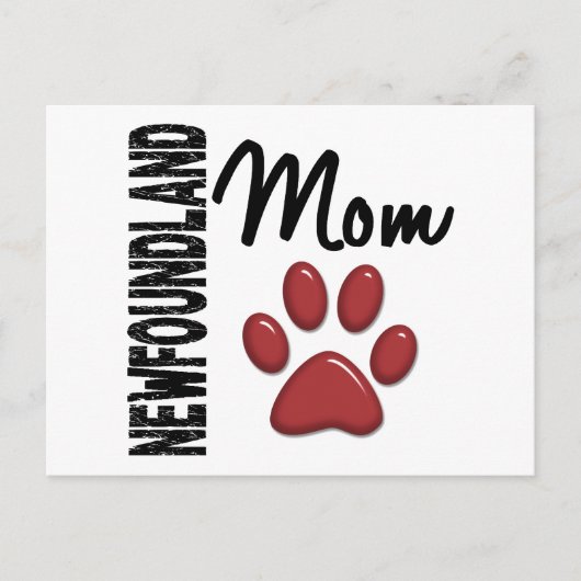 Newfoundland mama 2 briefkaart (Voorkant)