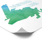 Newfoundland Map Poster (Hoek)