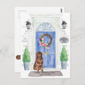 Newfoundland Moving Announcement Briefkaart (Voorkant / Achterkant)