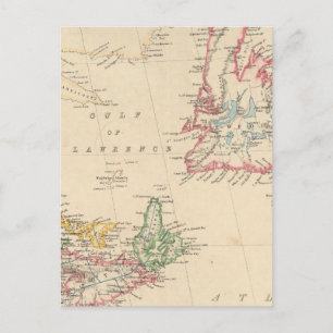 Newfoundland, New Brunswick, Nova Scotia Briefkaart