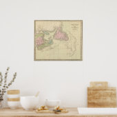 Newfoundland, Nova Scotia en New Brunswick Poster (Keuken)