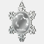 Newfoundland Ornament Newfoundland Pup Decoration (Rechts)