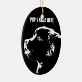 Newfoundland Ornament Personalized Dog Decoration (Rechts)