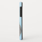 Newfoundland Painting - Cute Original Dog Art Case-Mate iPhone Case (Achterkant/links)