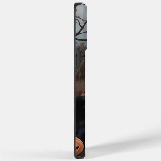 Newfoundland pompoenen Halloween Scary Case-Mate iPhone Case (Achterkant / Rechts)