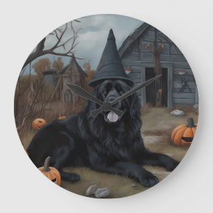 Newfoundland pompoenen Halloween Scary Grote Klok