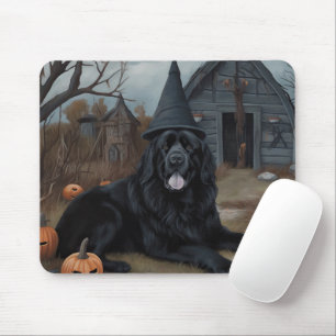 Newfoundland pompoenen Halloween Scary Muismat