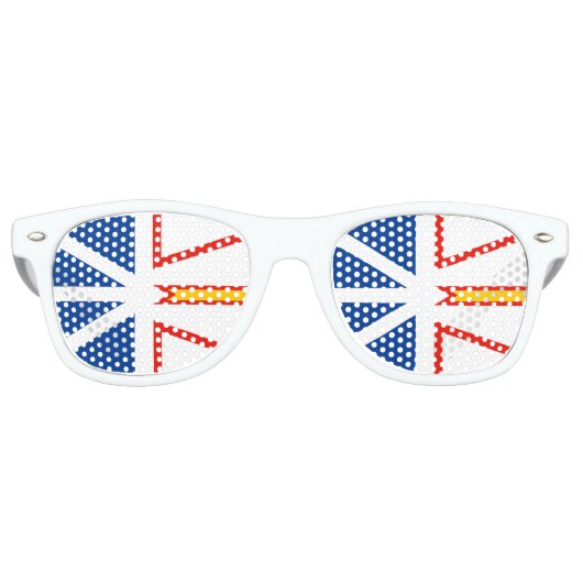 NEWFOUNDLAND RETRO ZONNEBRIL (Voorkant)