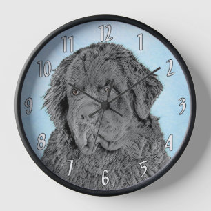 Newfoundland Schilderij - Mooie Originele Honden K