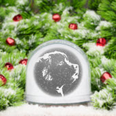 Newfoundland Snowglobe Custom Puppy Dog Snow Globe Sneeuwbol (Kerstmis)