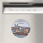 Newfoundland, stadsgezicht foto magneet (Insitu (Vaatwasser))