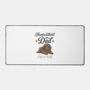Newfoundland Vader Leven Is Ruw Vintage Hond Shirt Bureaumat