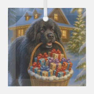 Newfoundland Vakantie Glas Ornament