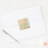 Newfoundland Vierkante Sticker (Envelop)
