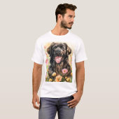 Newfoundland Watercolor Men's T-Shirt (Devant entier)