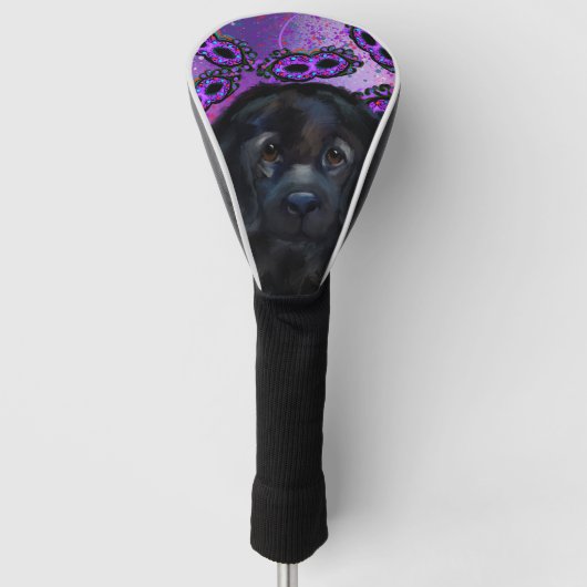 Newfoundlander golfheadcover (Voorkant)