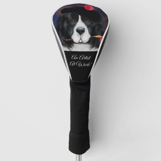 Newfoundlander Golfheadcover (Voorkant)