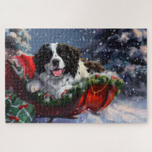 Newfoundlander Kerst Festief Legpuzzel