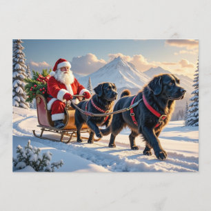 Newfoundlander Kerstkaart