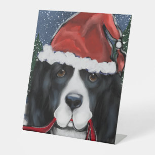 Newfoundlander Reclamebord Met Voetstuk