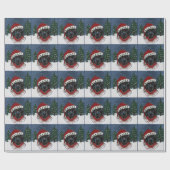 Newfoundlandhond cadeaupapier (Vlak)