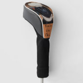 Newfoundlandhond golfheadcover (Schuin)