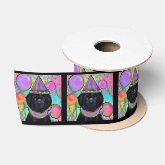 Newfoundlandhond        lint (Spoel)