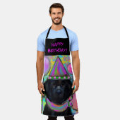 Newfoundlandhond schort (Gedragen)