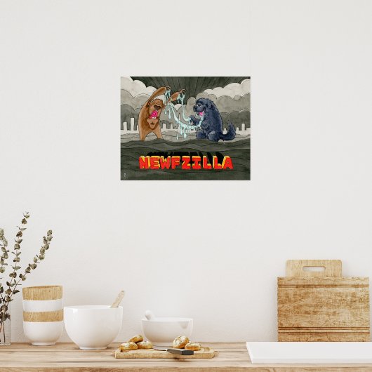 Newfzilla Poster (Keuken)