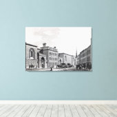 Newgate gevangenis, 1799 canvas afdruk (Insitu (Houten vloer))