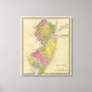 NewJersey Canvas Afdruk