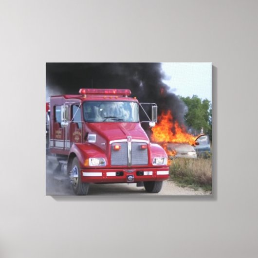 Newkirk Fire Canvas Afdruk (Voorkant)