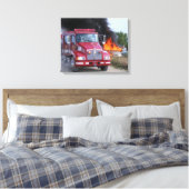 Newkirk Fire Canvas Afdruk (Insitu (Slaapkamer))